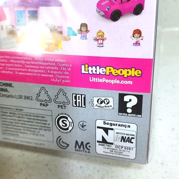 Fisher-Price Barbie Sweaters figures. Little People 2 Pack Set. New in package. - Picture 5 of 5